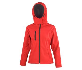 Naiste TX Performance Hooded Softshell Jacket